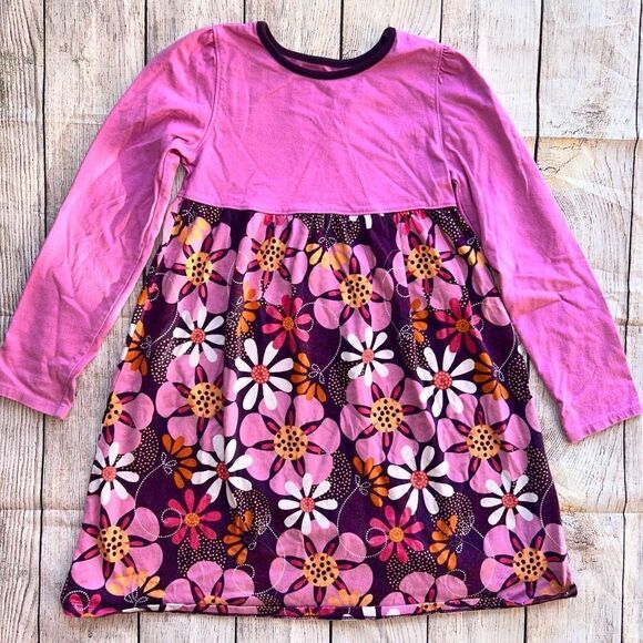 𝅺NWOT Girl’s Size 8 LL Bean LS Cotton Dress